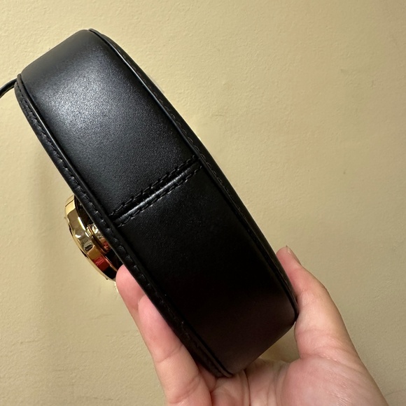 NWT! MK Michael Kors Fulton Leather Small Belt Bag Crossbody In Black 35F9GFTN1J - Picture 5 of 8